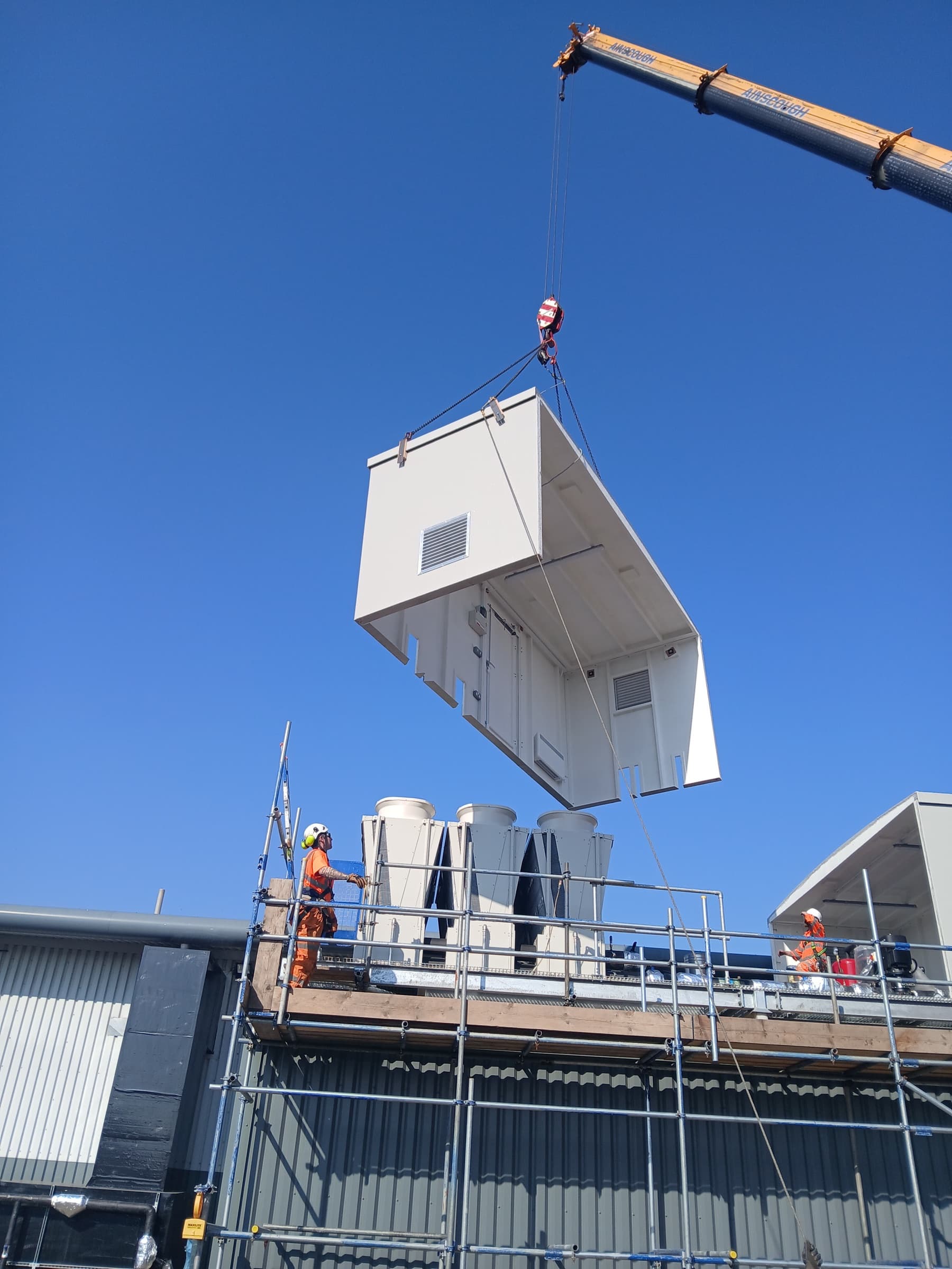 SEP project works underway at a live industrial site