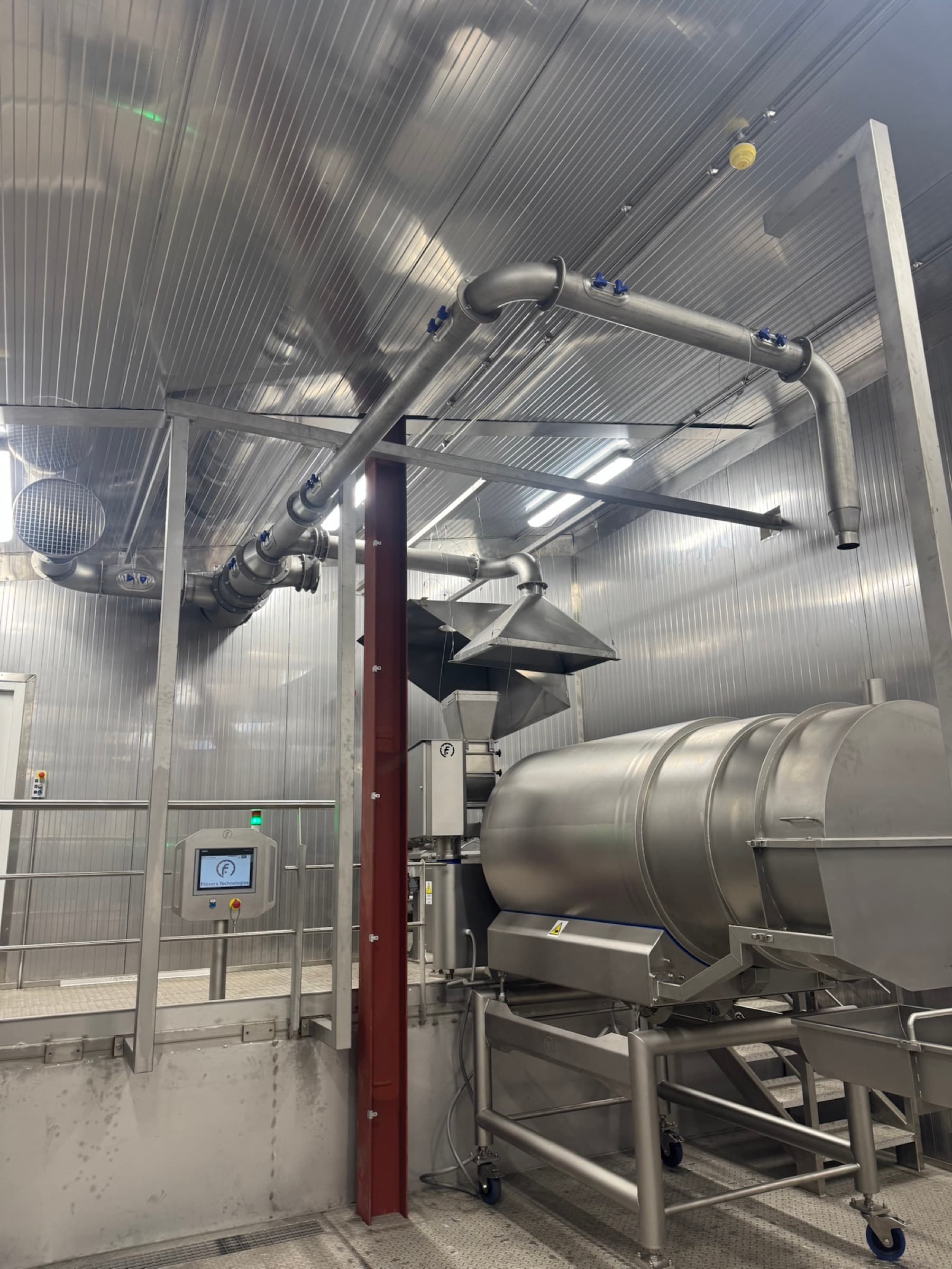 SEP process and structural works at a live facility