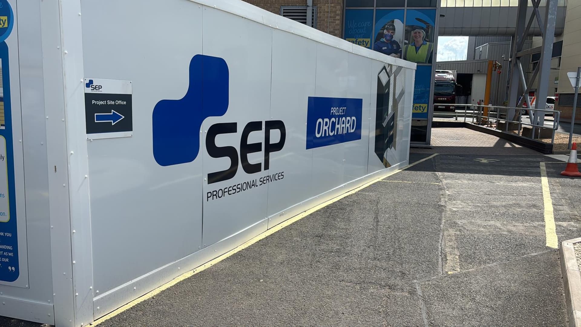 SEP on site at a live production environment