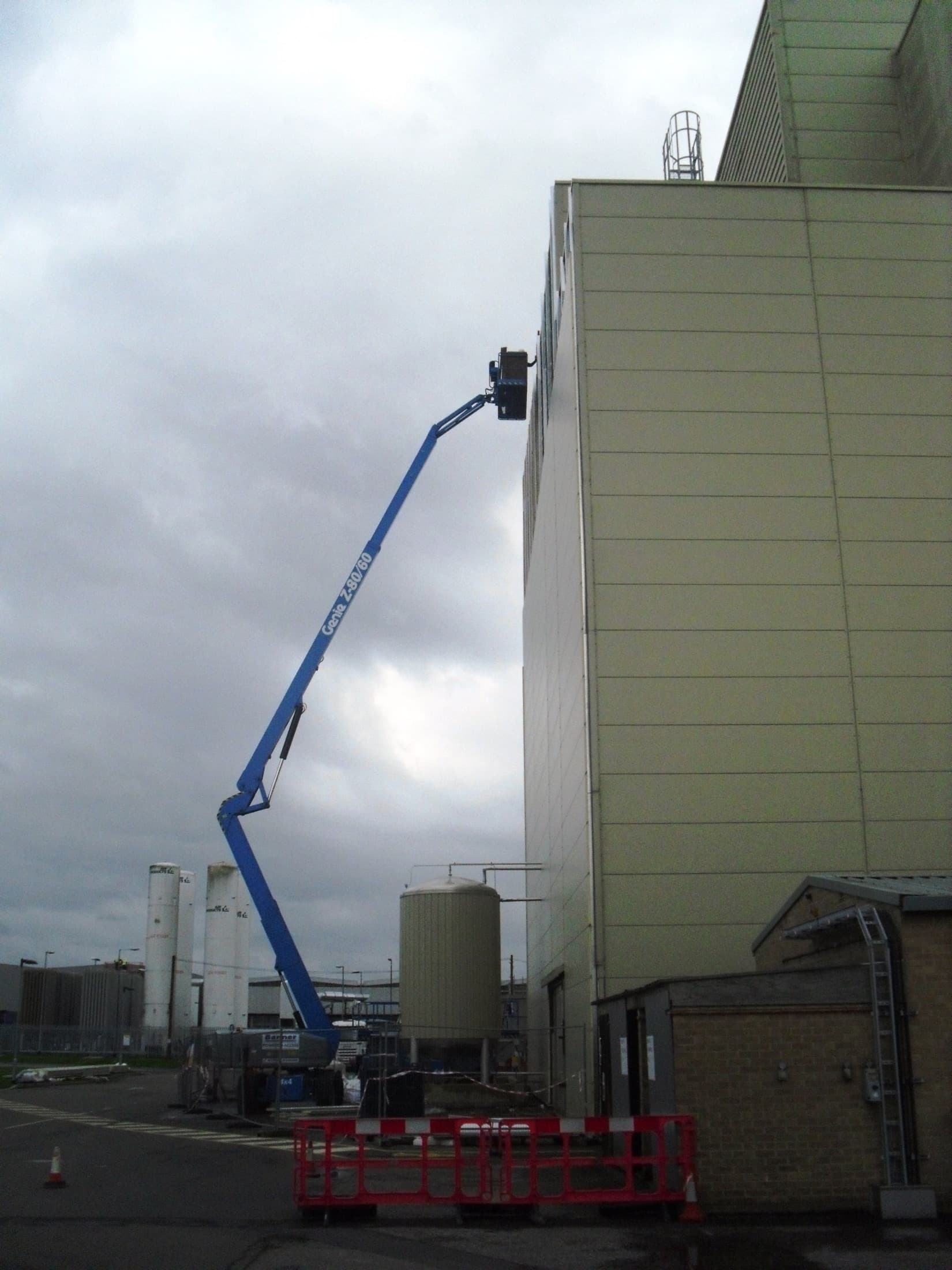 SEP access works on an advanced manufacturing facility