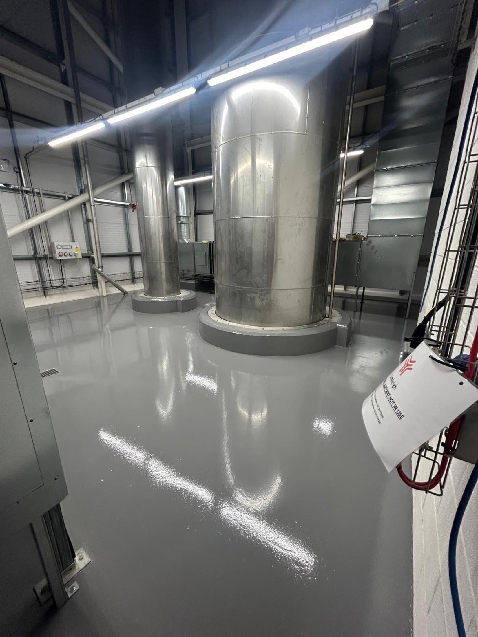 SEP team working in a live food-grade production facility
