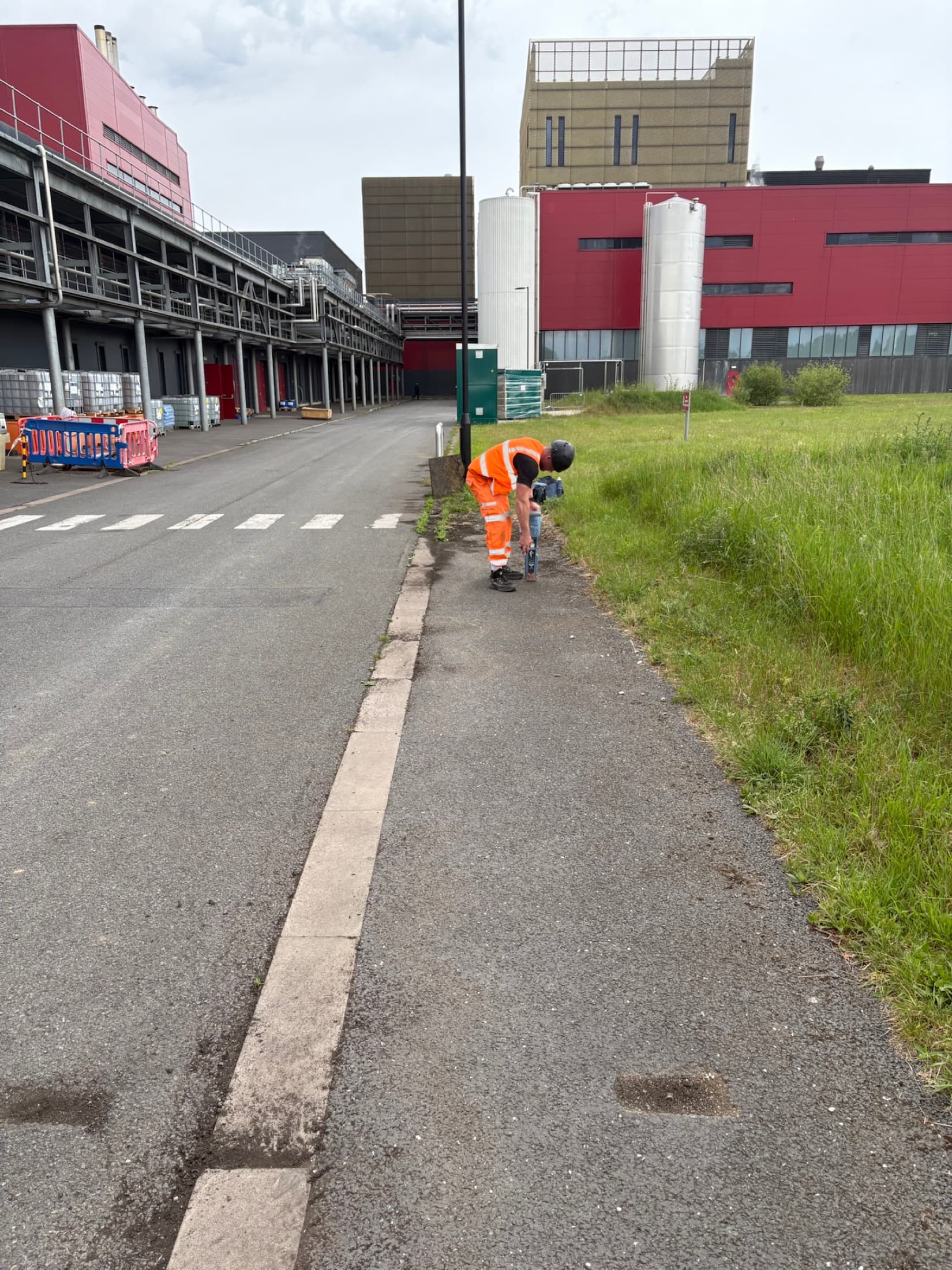 SEP on a live manufacturing facility site