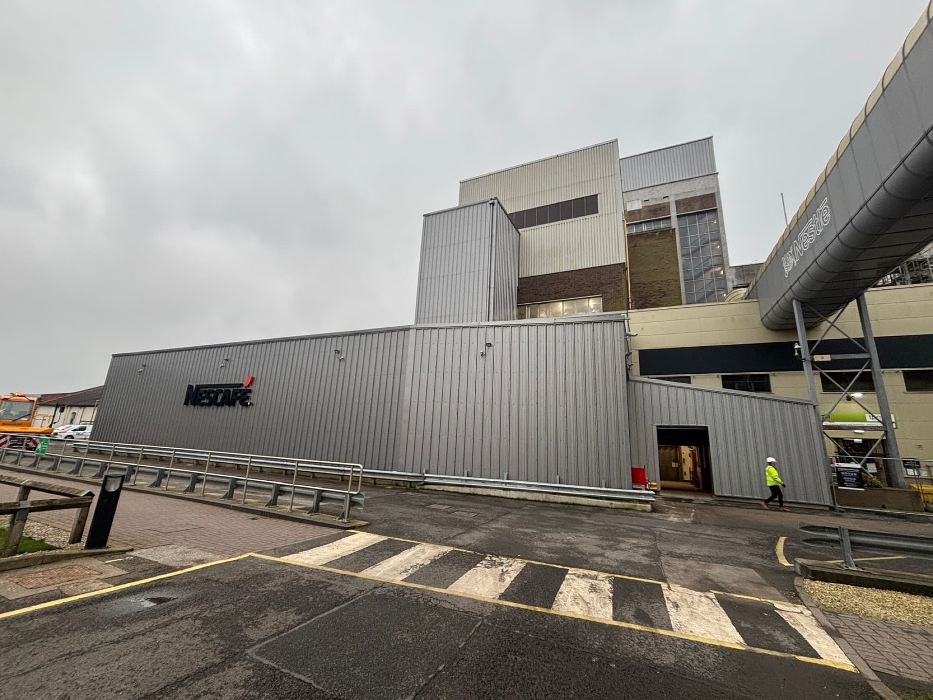 Exterior of a live food production facility delivered by SEP